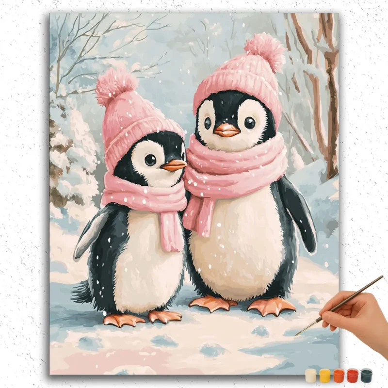 873516 Penguins in Winter