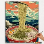 Paint By Numbers - DIamond Painting Ver JPE (13) Noodles - Paint By Numbers