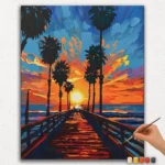Paint By Numbers - DIamond Painting Ver PNV (117) Way to the Sea