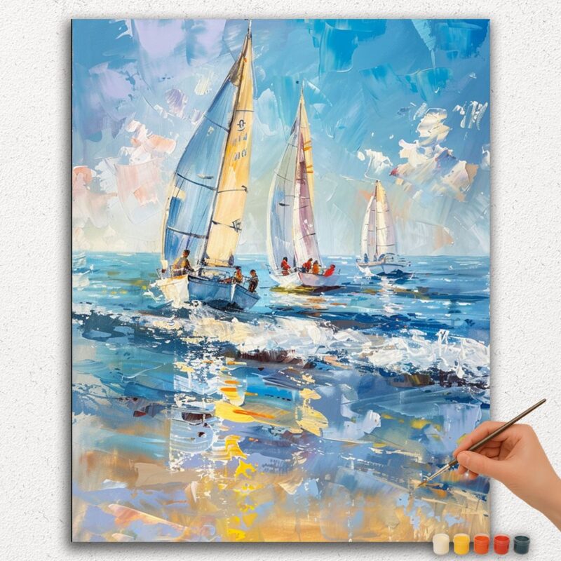 Paint By Numbers - DIamond Painting Ver jpgg (64) The Boat Competition