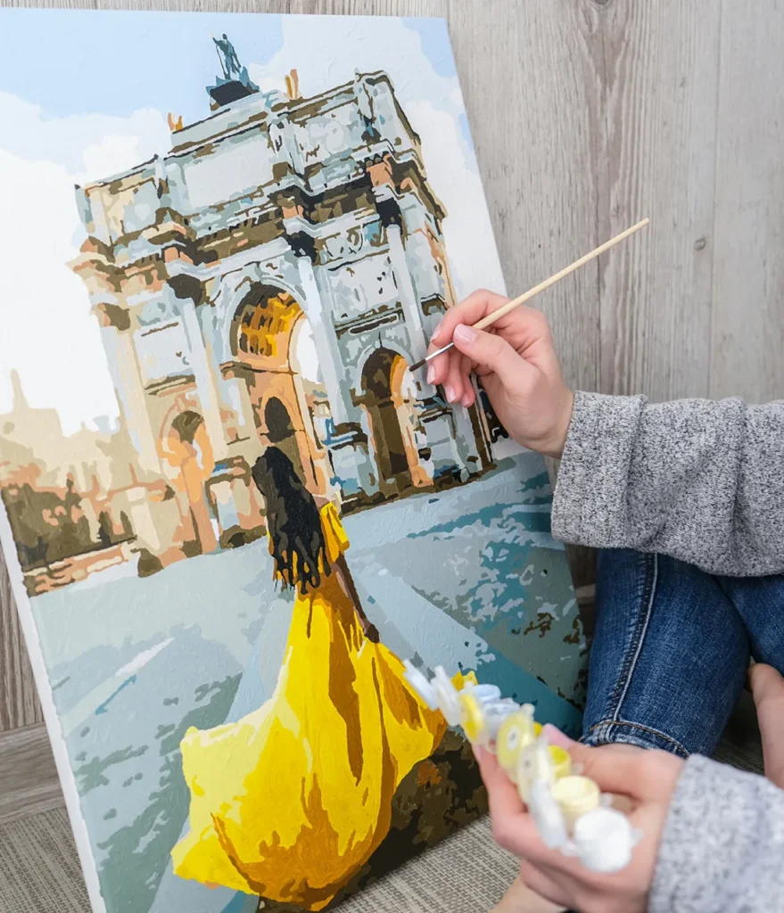 Paint by Numbers Middle Banner