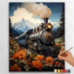 Alaska 4455 Vintage Train in Alaska