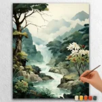 Australia 52198 River in Mountains