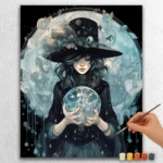 Crystal Witches 22921 Crystal Witch with Hat