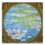 Monet (56) Waterlilies from a Window