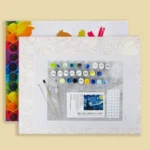 Paint by numbers pre framed paintings