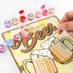 Fresh Beer Best in Town DIY Paint by Numbers