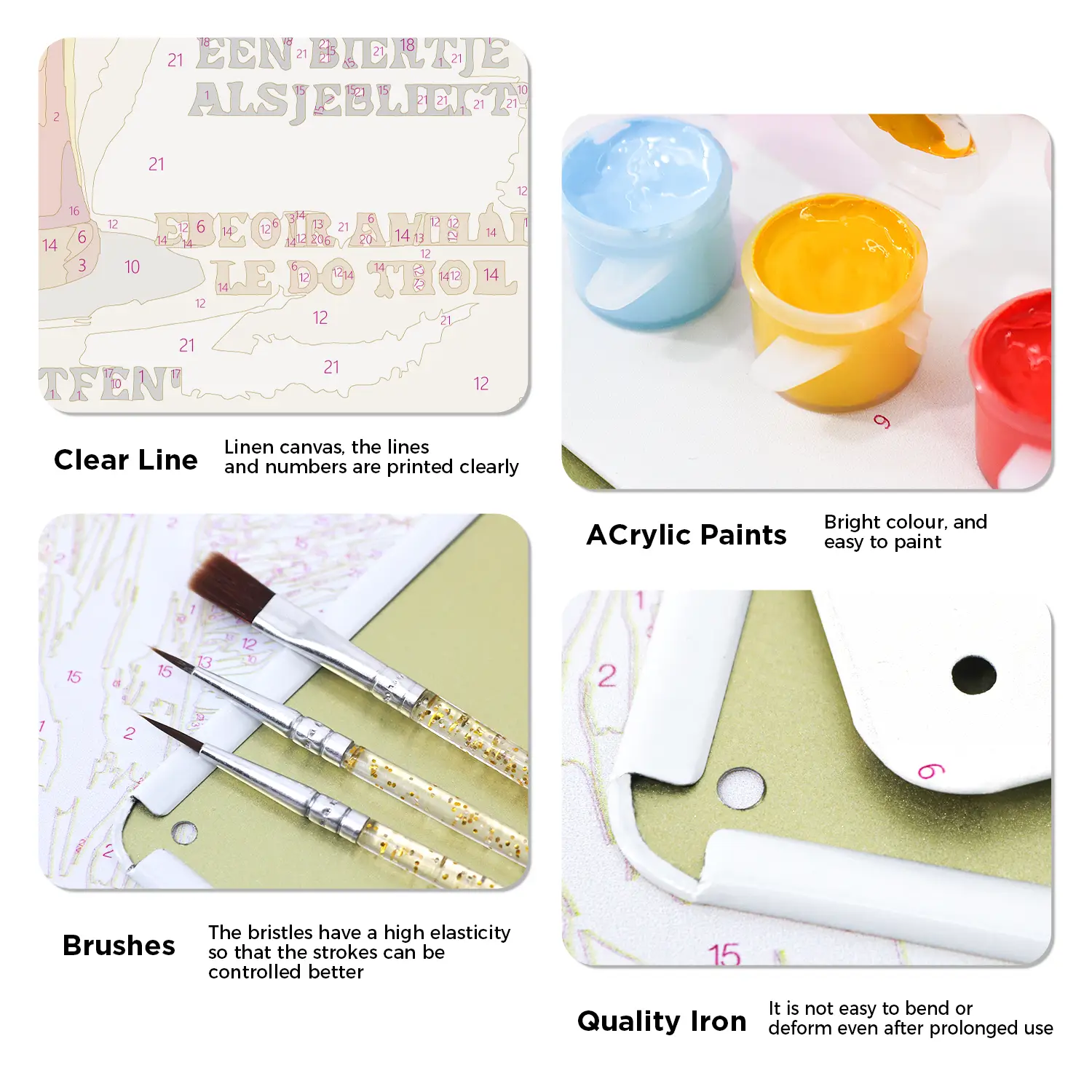 Beer Around the World Metal Poster 2 - Paint by Numbers TPH001 9 - Paint by Numbers