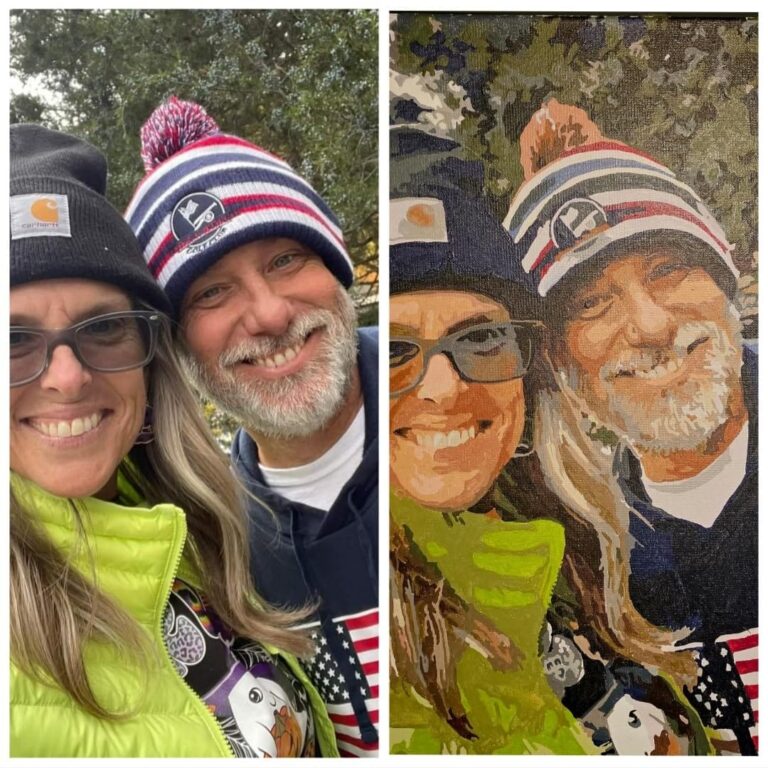 Custom Family Portrait - Paint by Numbers Kit: Your Family’s Legacy in Art photo review