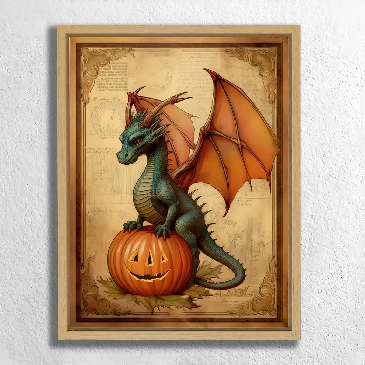 The Soul of Spooky Season: Bats, Crows and Dragons 4 - Paint by Numbers Halloween Dragons (30)_floatver_paint-by-numbers_webp