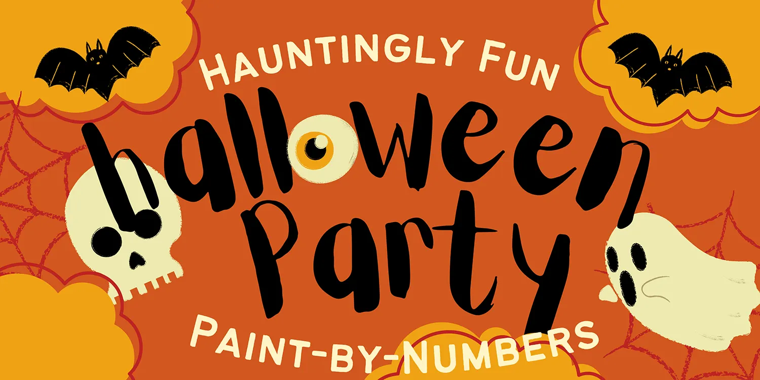 Orange and Black Spooky Halloween Party